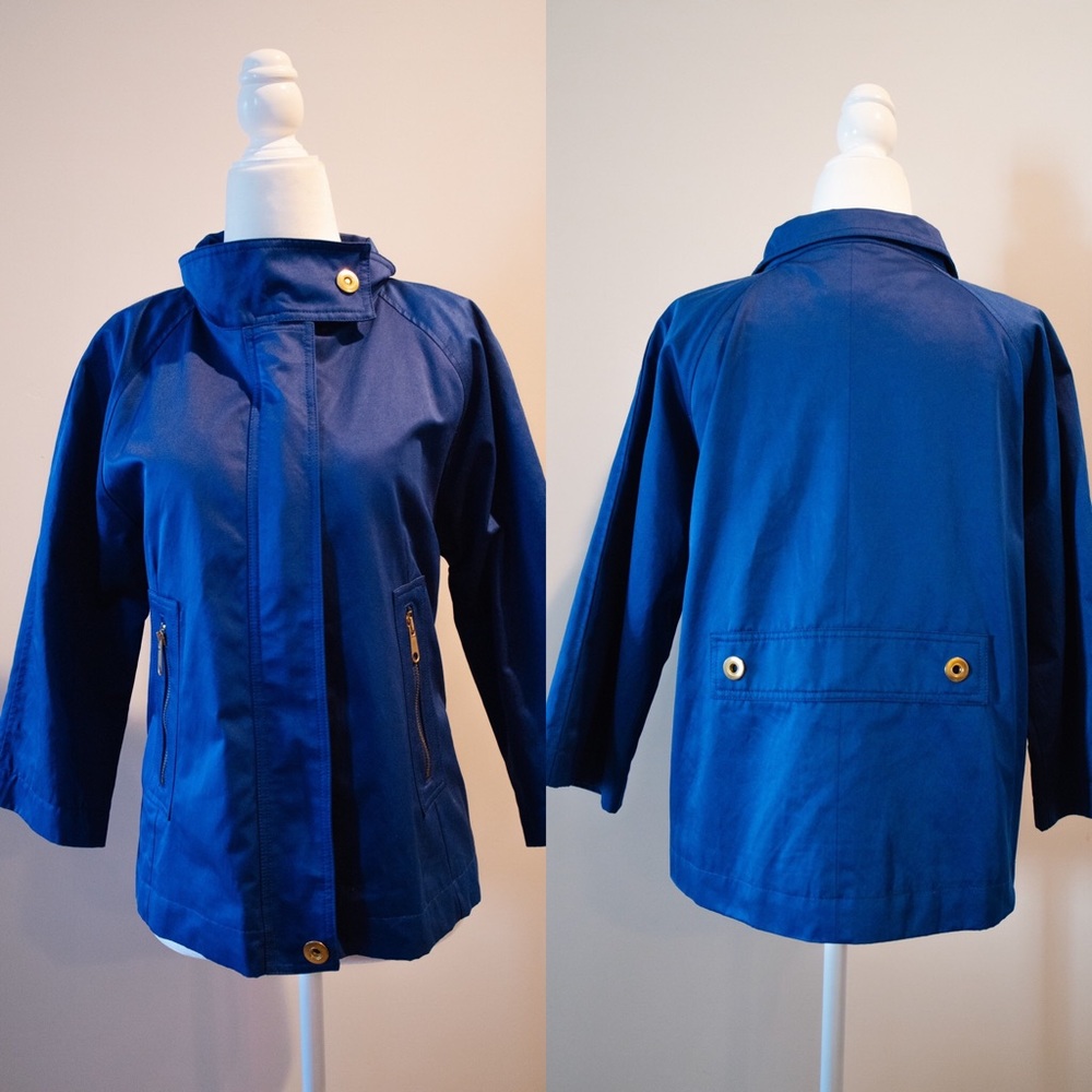 Blue spring jacket, worn once